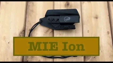 Short Round: MIE Productions ION Minimalist holster