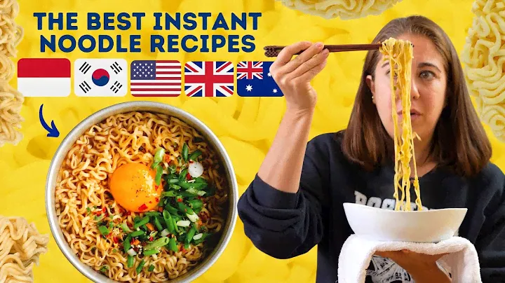 5 NEW INSTANT NOODLE Dishes to Try! 🍜