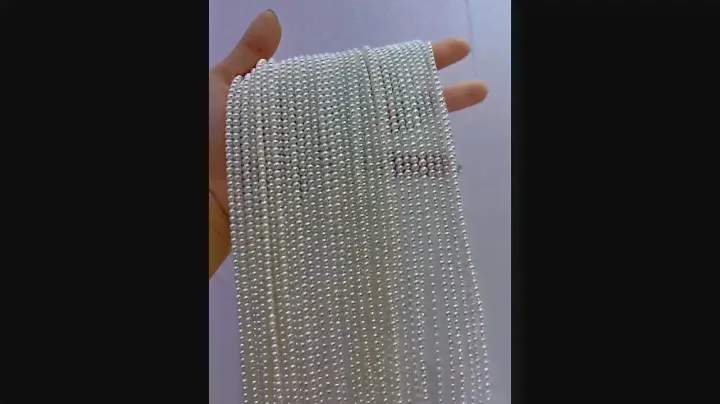 3-4mm freshwater pearl necklace