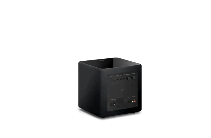 KEF KUBE 8 MIE BLACK - активный сабвуфер-1