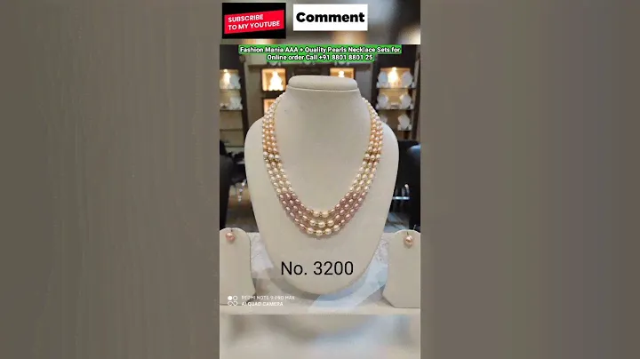 AAAAA Natural Pink Freshwater Pearls • Non-nucleated • Solid Nacre • 5A Pink Pearls • Pearl Necklace
