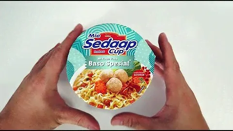 How to make Mie Sedaap Instant Mi Kuah Rasa Bakso Spesial ASMR Unboxing Cooking Eating