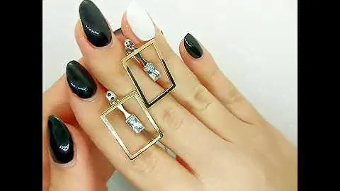 #модные #серебряные серьги