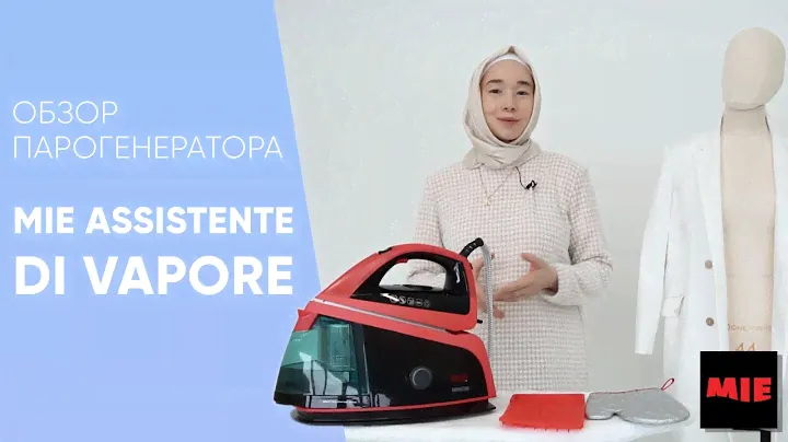 Обзор утюга с парогенератором MIE Assistente di Vapore Red