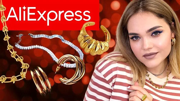 БЮДЖЕТНЫЕ украшения с АЛИЭКСПРЕСС – распаковка бижутерии с Aliexpress | серьги, цепочка и кольцо