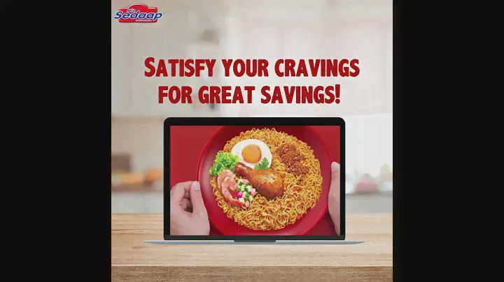 Craving for Instant noodles? I Mie Sedaap