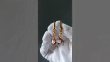 Серьги "Келия" с кораллами и жемчугом #BoniteJewelry #reels #earrings