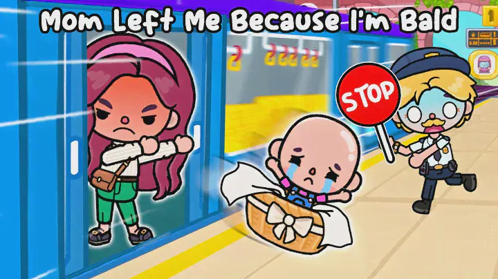 Mom LEFT me because I'm BALD 😡❌👶 Sad Story | Toca Life World | Toca Boca