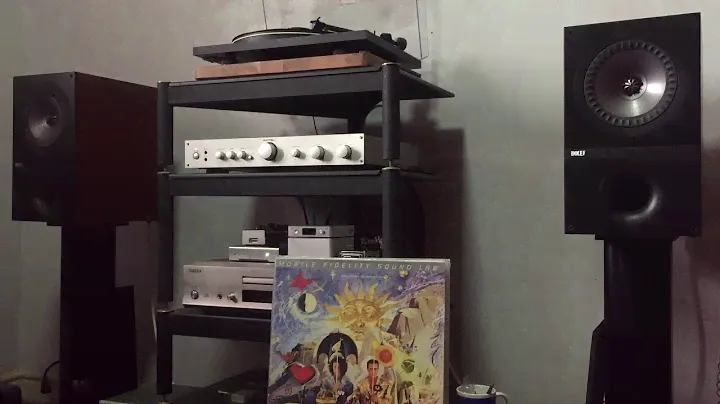 Kef Q300 test in Rotel ra10