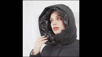 Miegofce 2021 новая зимняя коллекция женская куртка длинный пуховик утолщенная простой стиль