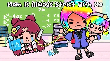 Mom Is Always Strict With My Sister 👈 Very Sad Story | Toca Life World | Toca Boca