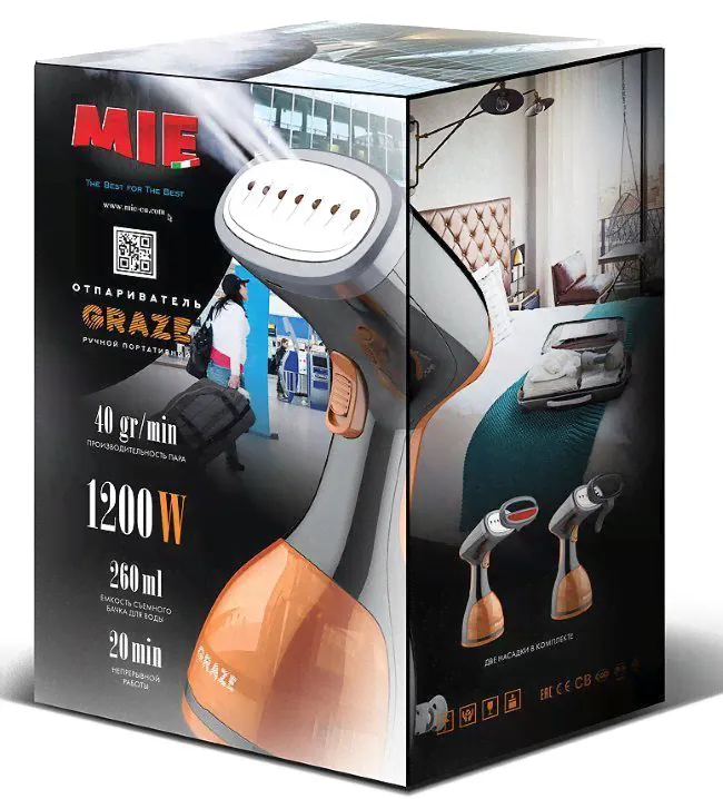 Отпариватель ручной портативный MIE Graze-4