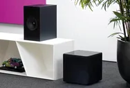 KEF KUBE 8 MIE BLACK - активный сабвуфер