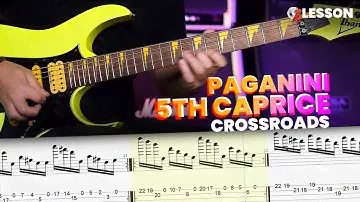 Steve Vai - Paganini 5th Caprice Crossroads Lesson