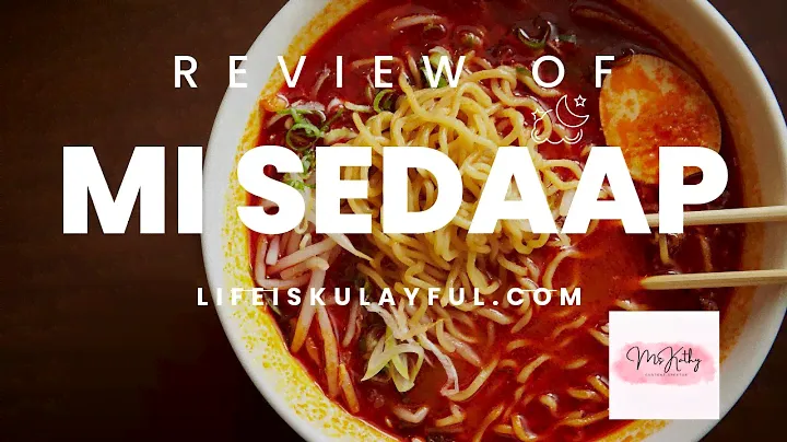 Review of Mee Sedaap Spicy Laksa Noodle