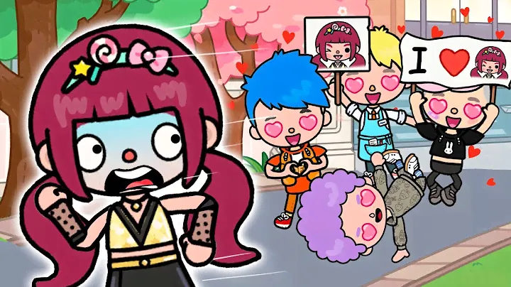 Mie Gets A Fan Club?! 😱💓🤩🏃 Sad Story | Toca Life World | Toca Boca
