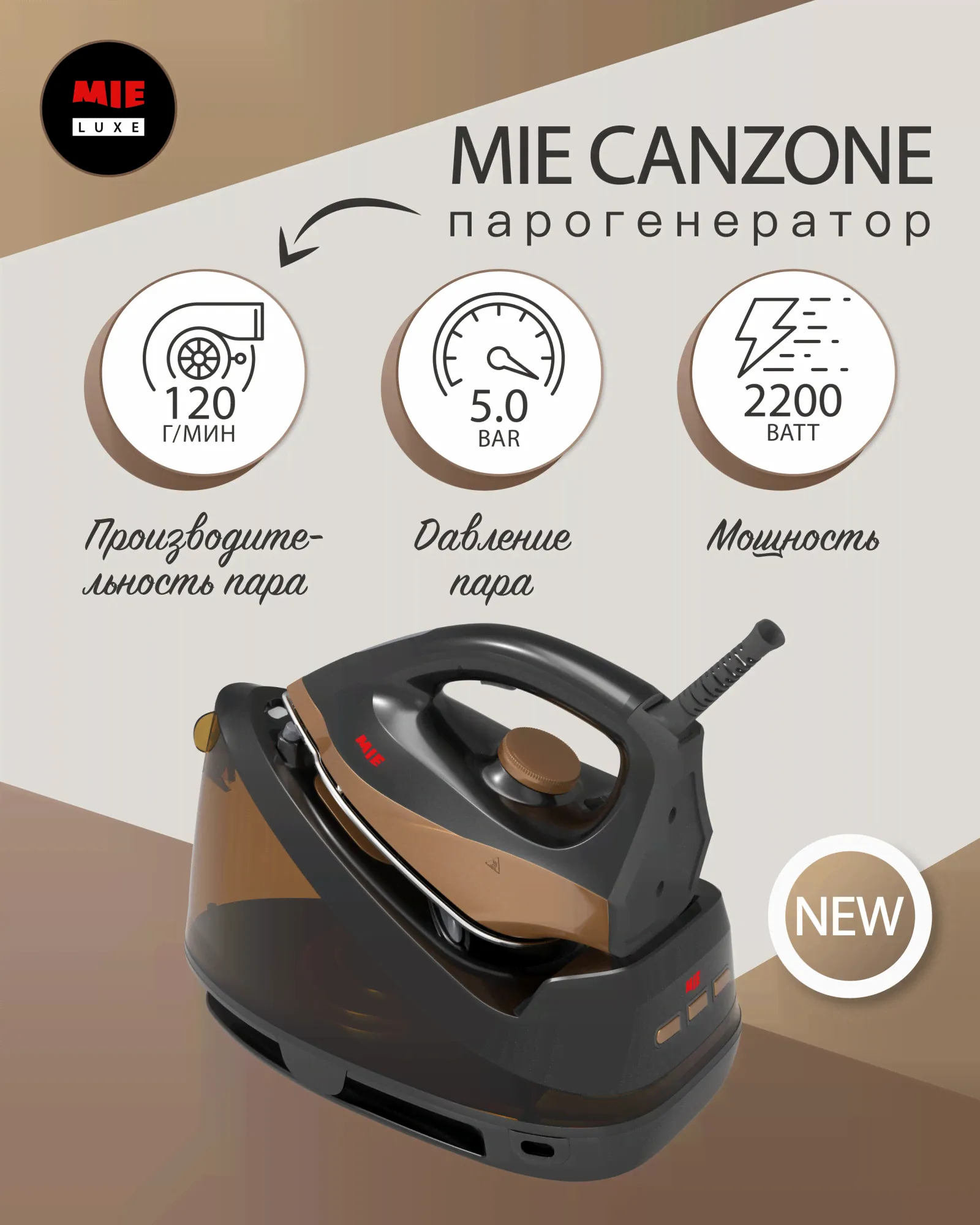 Mie Canzone , Парогенератор