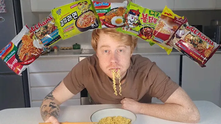 Chef tastes and reviews INSTANT NOODLES/RAMEN from South African stores..