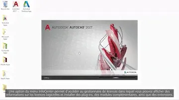 AutoCAD 2017 - Gestionnaire de licences