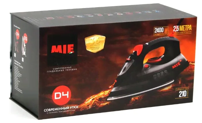 Утюг MIE D4 черный-3